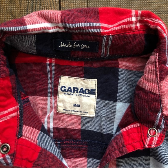 Barely Worn | Garage | Plaid Button Down Flannel | Size M - Picture 5 of 5